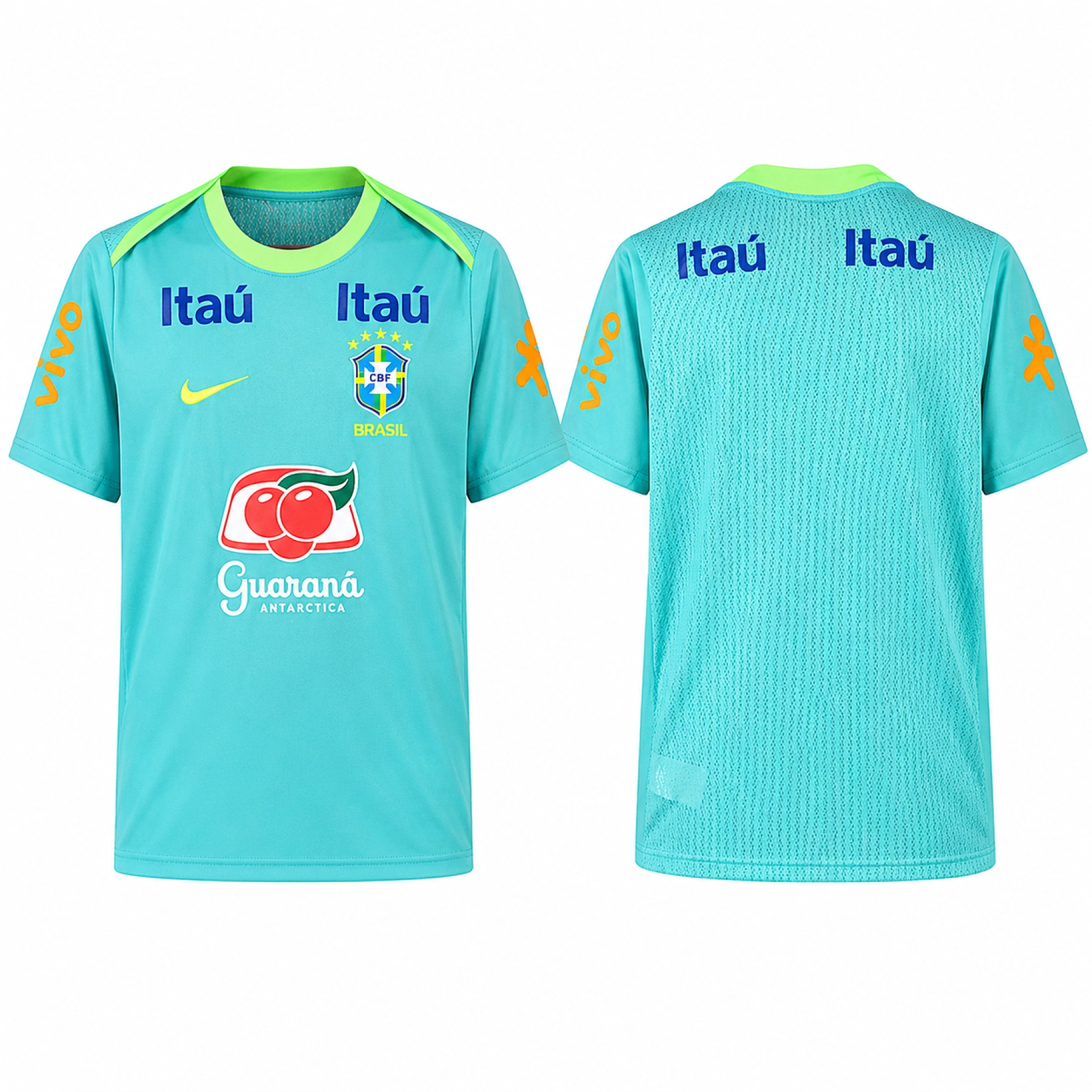 2026 Brazil training kit jersey