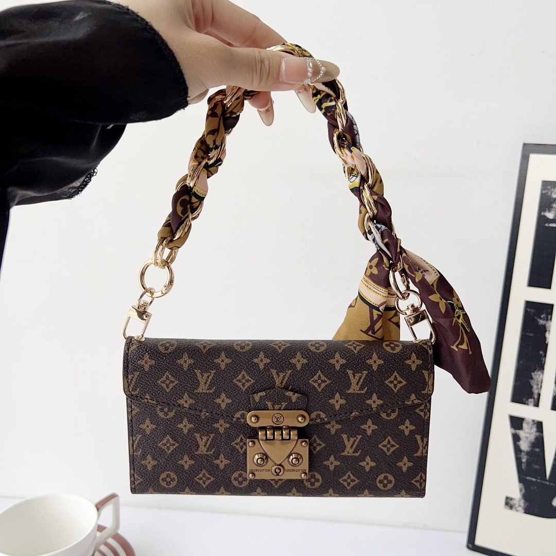 Louis Vuitton & Gucci Luxury Monogram Wallet Crossbody Phone Purse Case