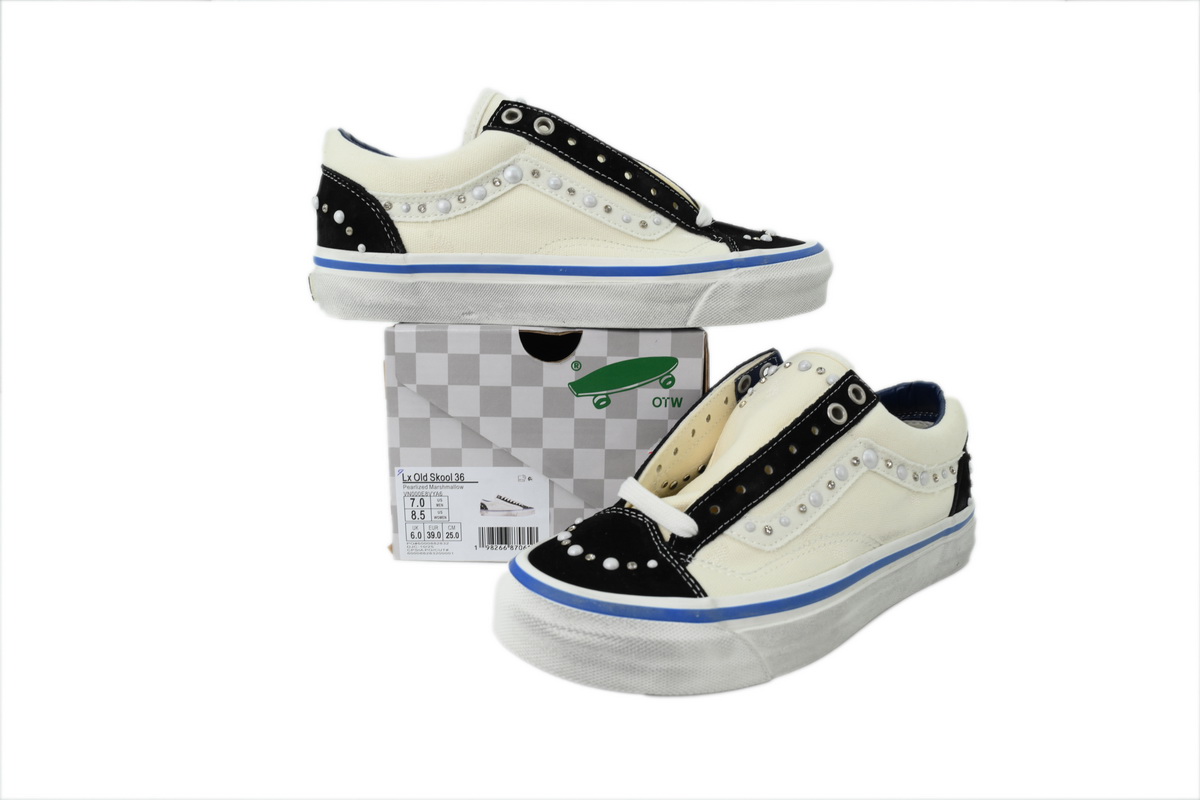 Vans Old Skool 36 Pearlized Pack Marshmallow White