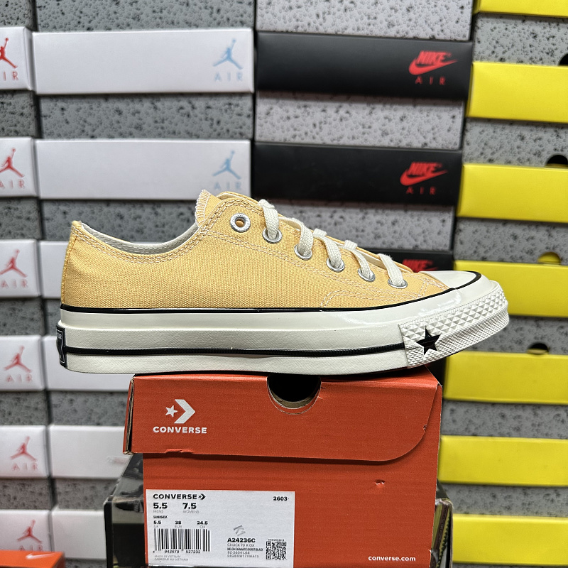 Converse 1970s Yellow Low Top