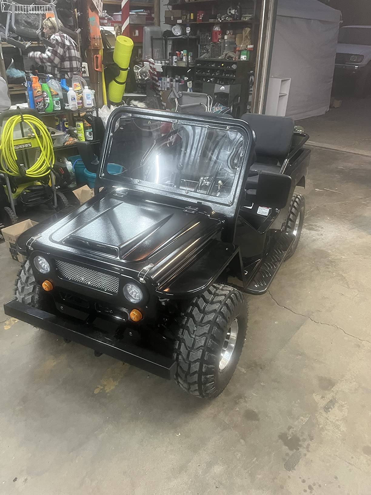 X-PRO 125cc Go Kart with 3-Speed Semi-Automatic Transmission