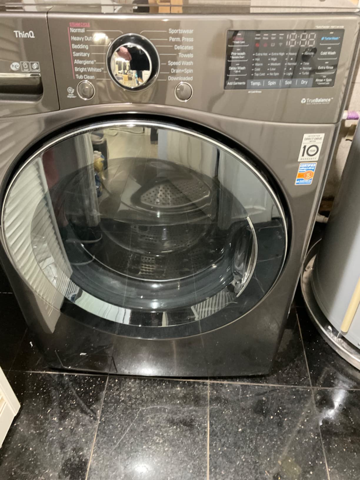 4.5 cu.ft. Smart Wi-Fi Enabled All-In-One Washer/Dryer with