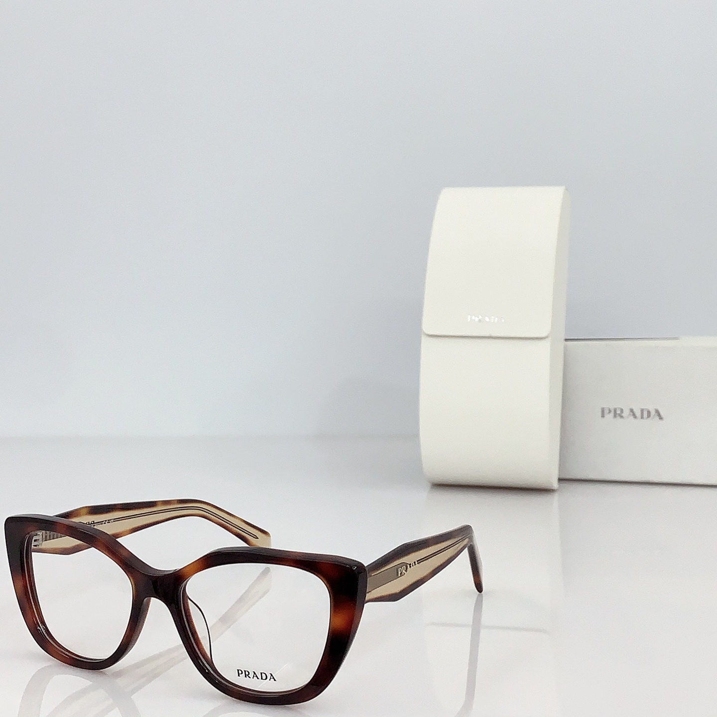 PRADA PR B04V Cat-Eye Optical Eyeglasses