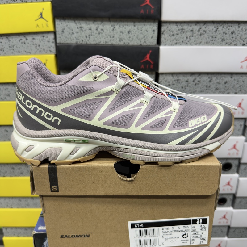 Salomon XT-6 Purple Taupe Sneakers