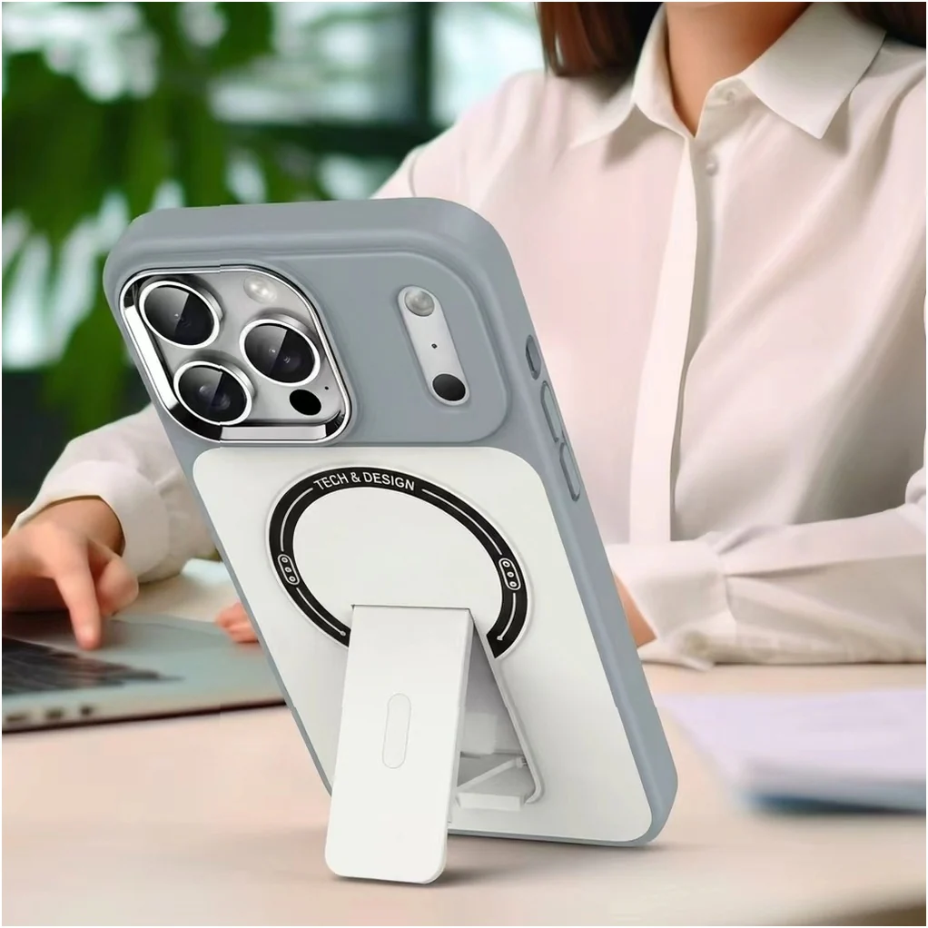 Applicable Apple iPhone17 Pro Max Air Phone case Dazzling Sound360Creative anti-drop protective case with large holes for the stand BT001