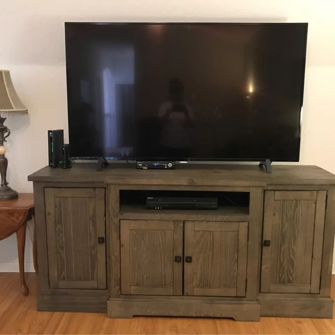 Casserly Solid Wood TV Stand for TVs up to 88
