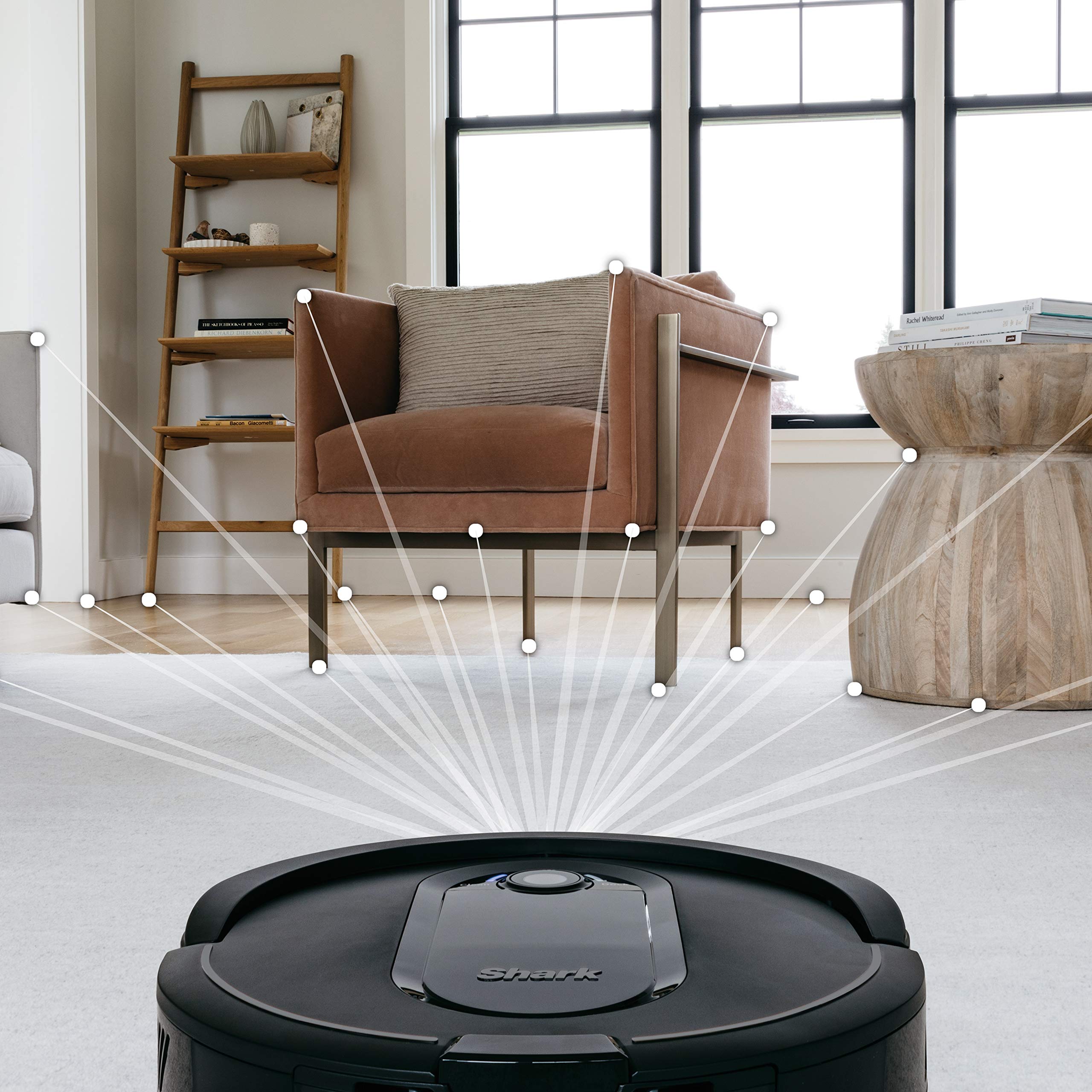 Robot Self-Empty Robot Vacuum, Wi-Fi Connected