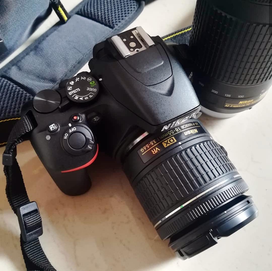 Nikon D3500 W/ AF-P DX NIKKOR 18-55mm f/3.5-5.6G VR Black
