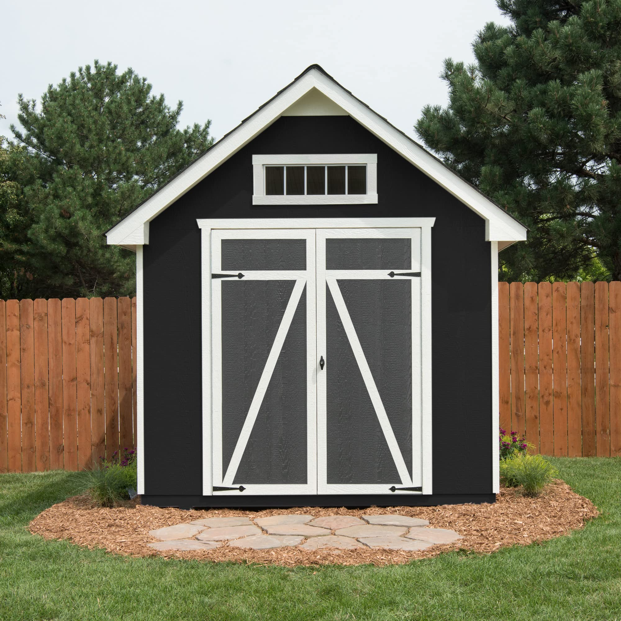 Trident 8x12 Do-it-Yourself Wooden Storage Shed