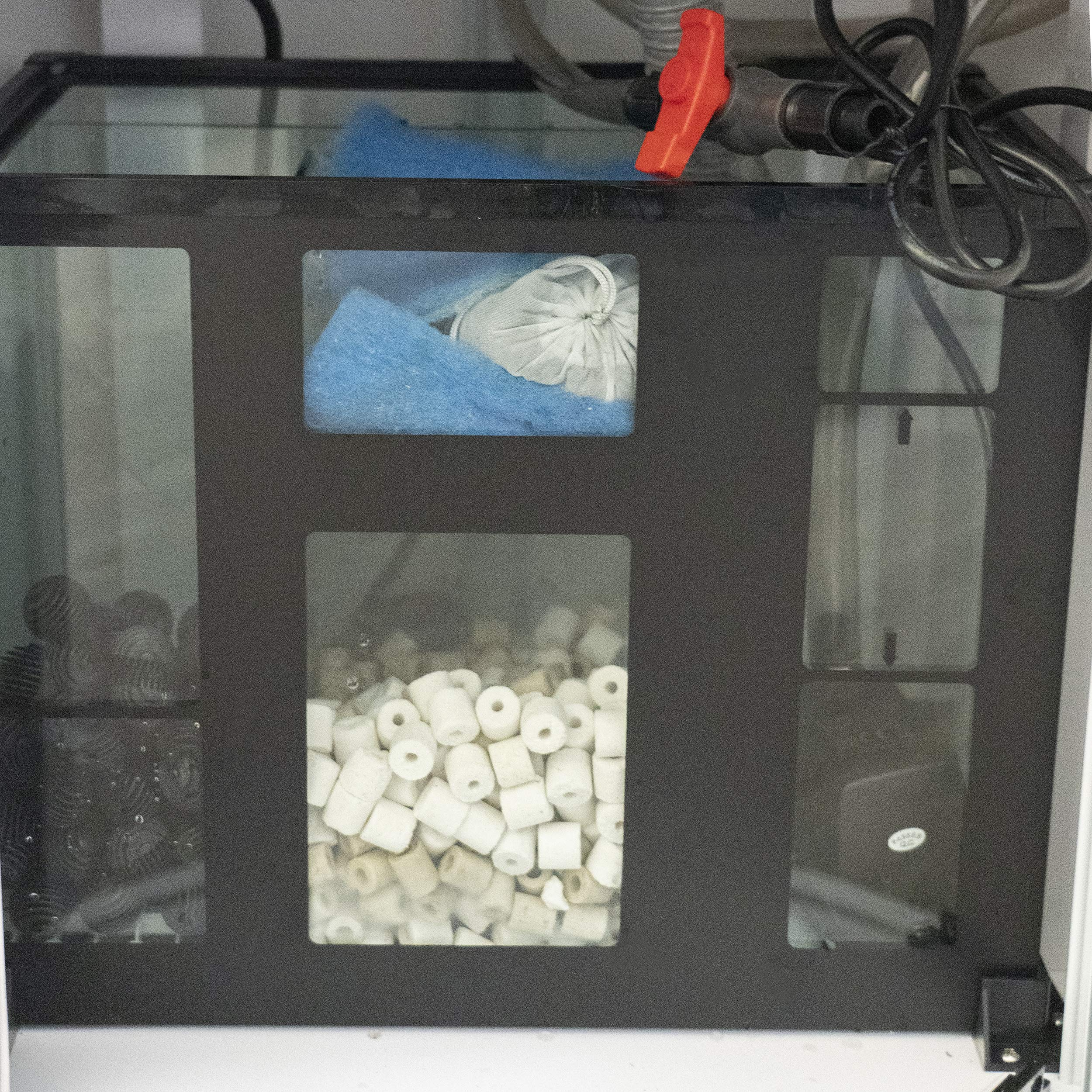 Aqualic 360 Acrylic Aquarium Cylinder Fish Tank 70 Gallons w/