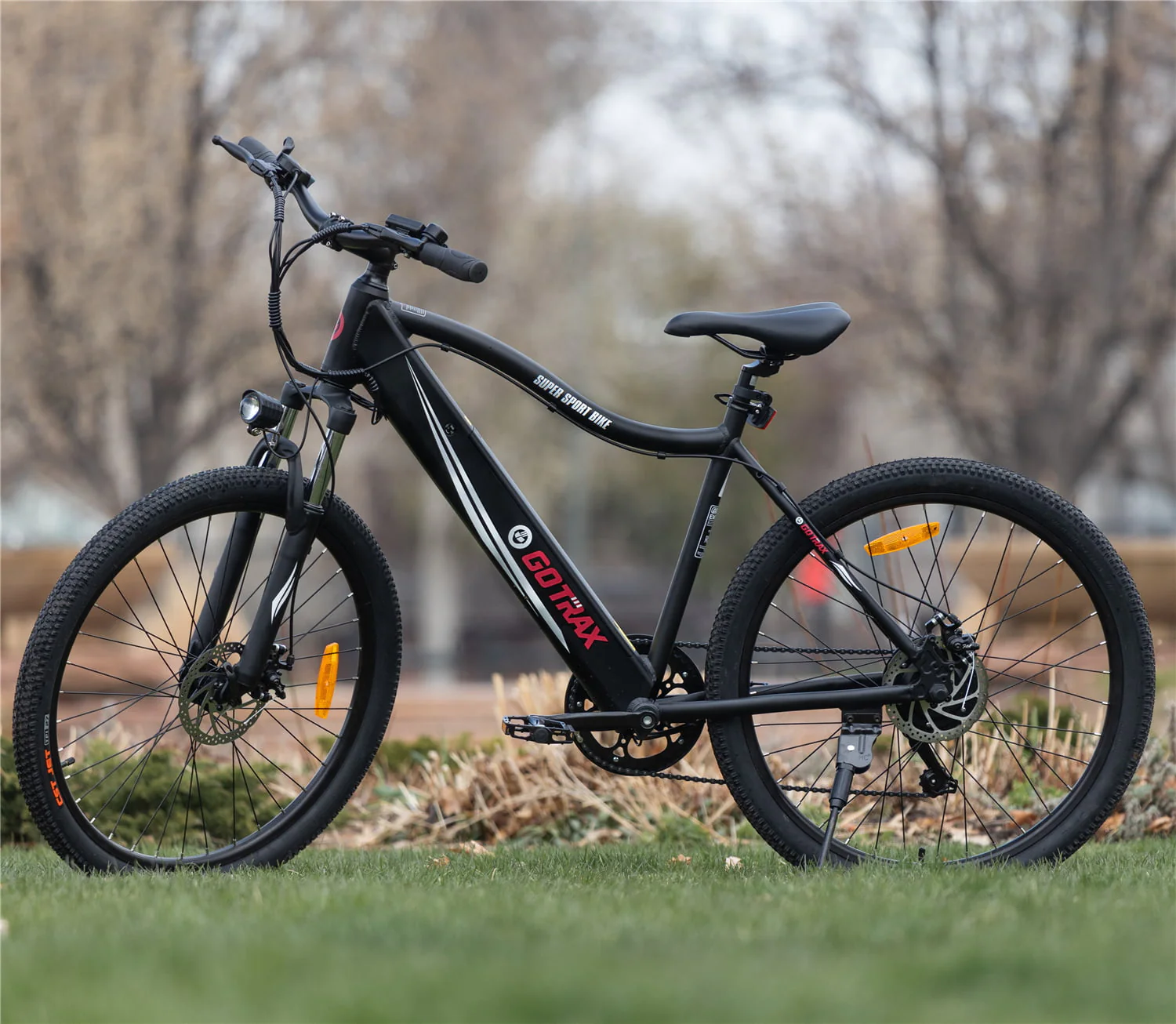 GOTRAX 26in Electric Mountain Bike, 350W, Black