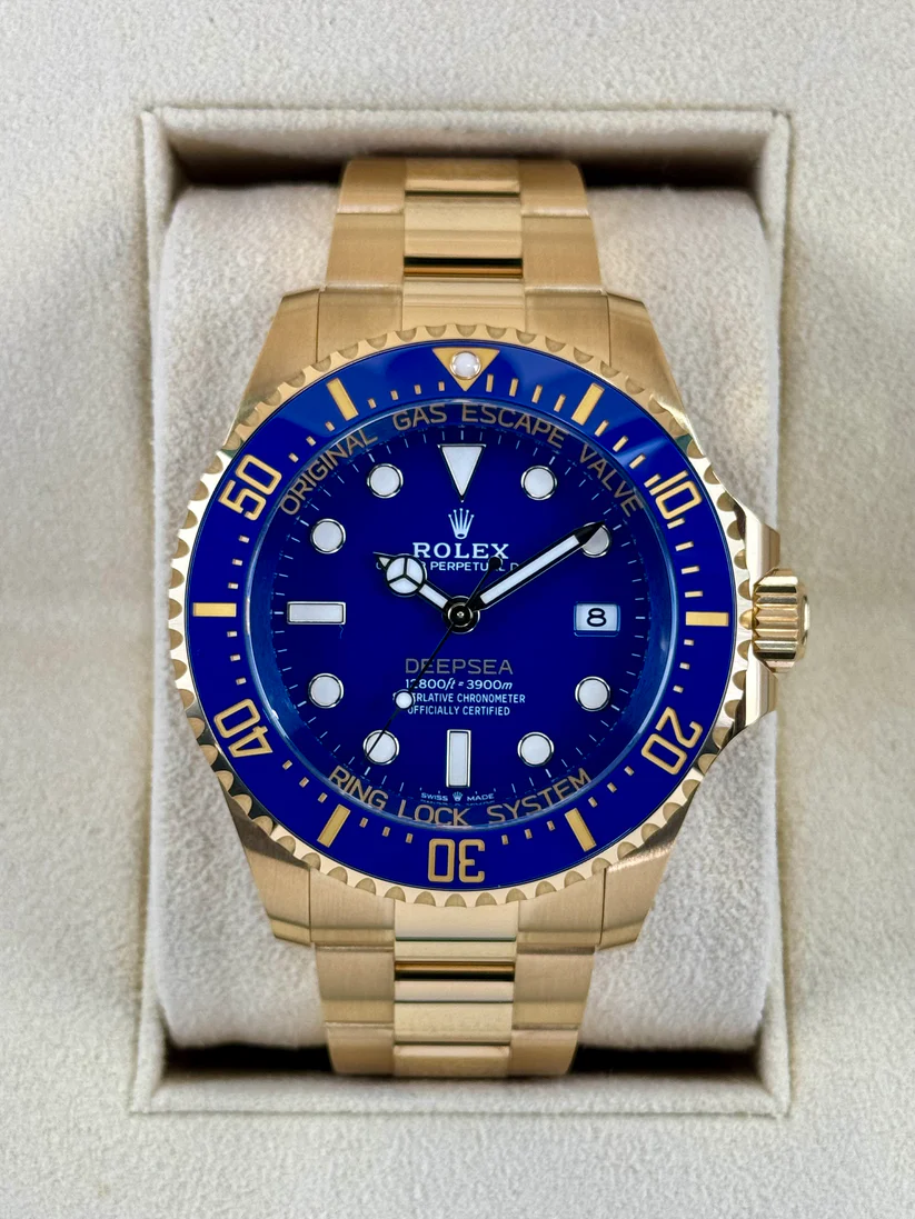【Super Clone】Rolex Deepsea 44mm 136668LB-0001 Blue Dial Oyster Bracelet