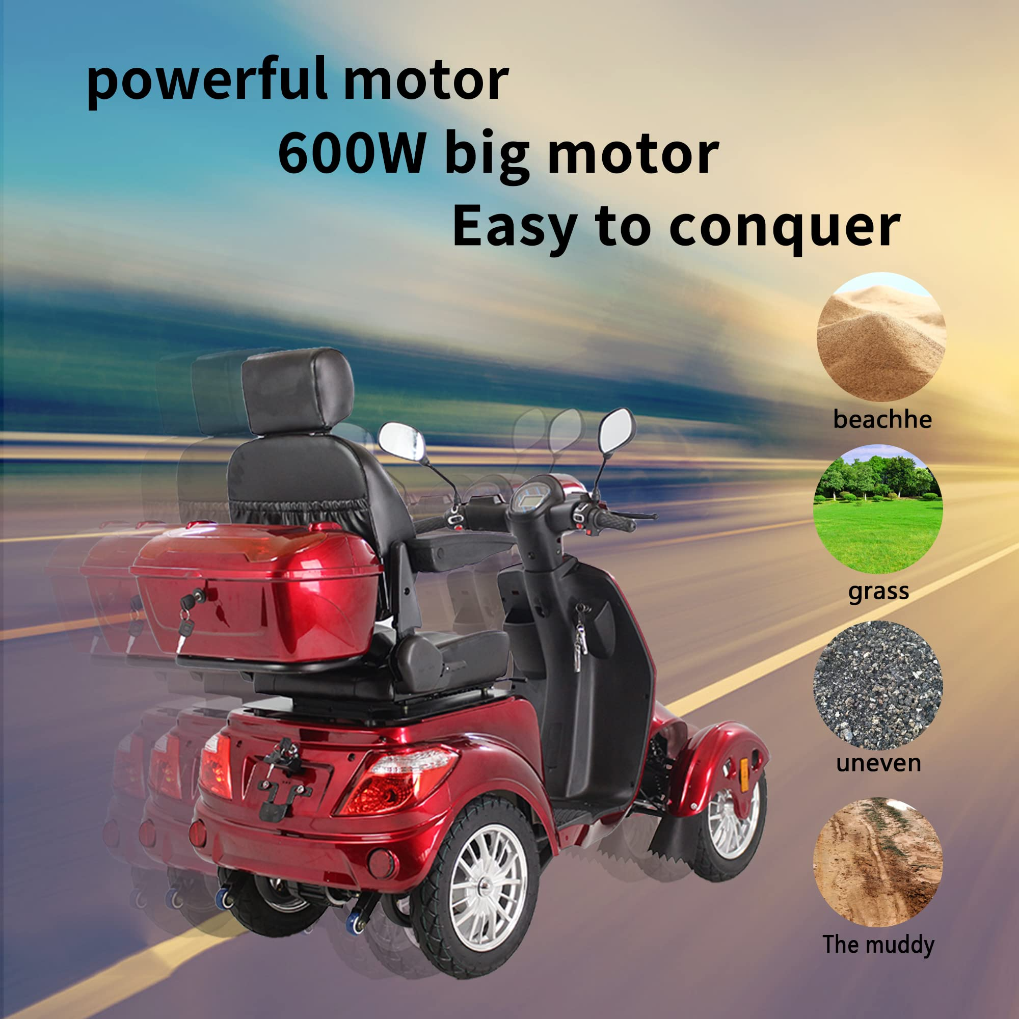 Heavy Duty Mobility Scooters for Seniors