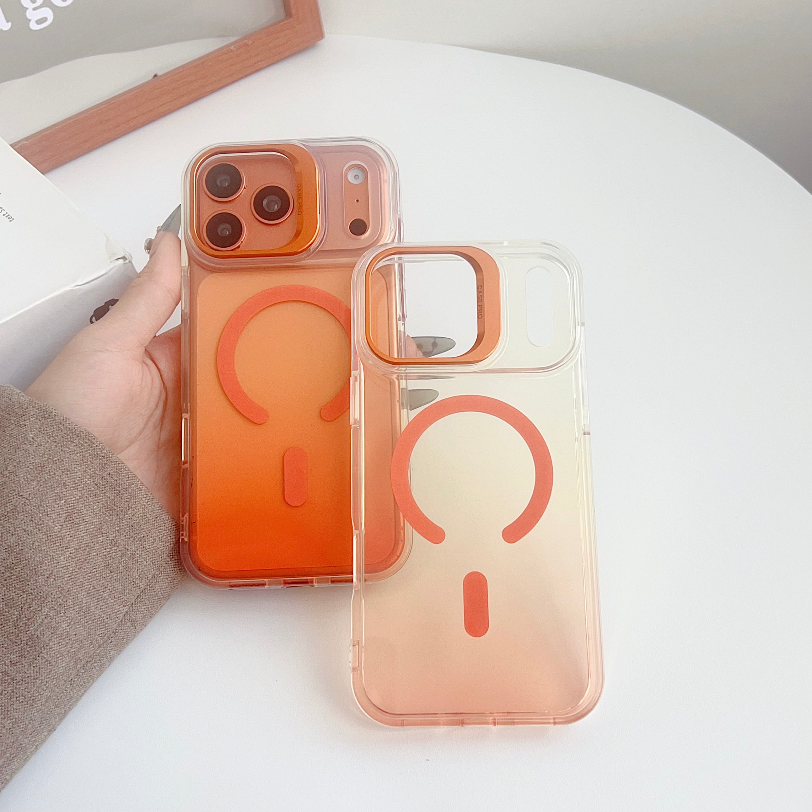iPhone 18 Pro Max Protective Case Clear - back view