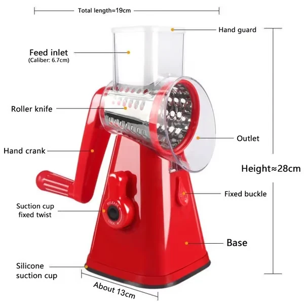 💖2025 Hot Sale 49% OFF💖Best Seller & Free Shipping💖- Multifunctional Vegetable Cutter & Slicer