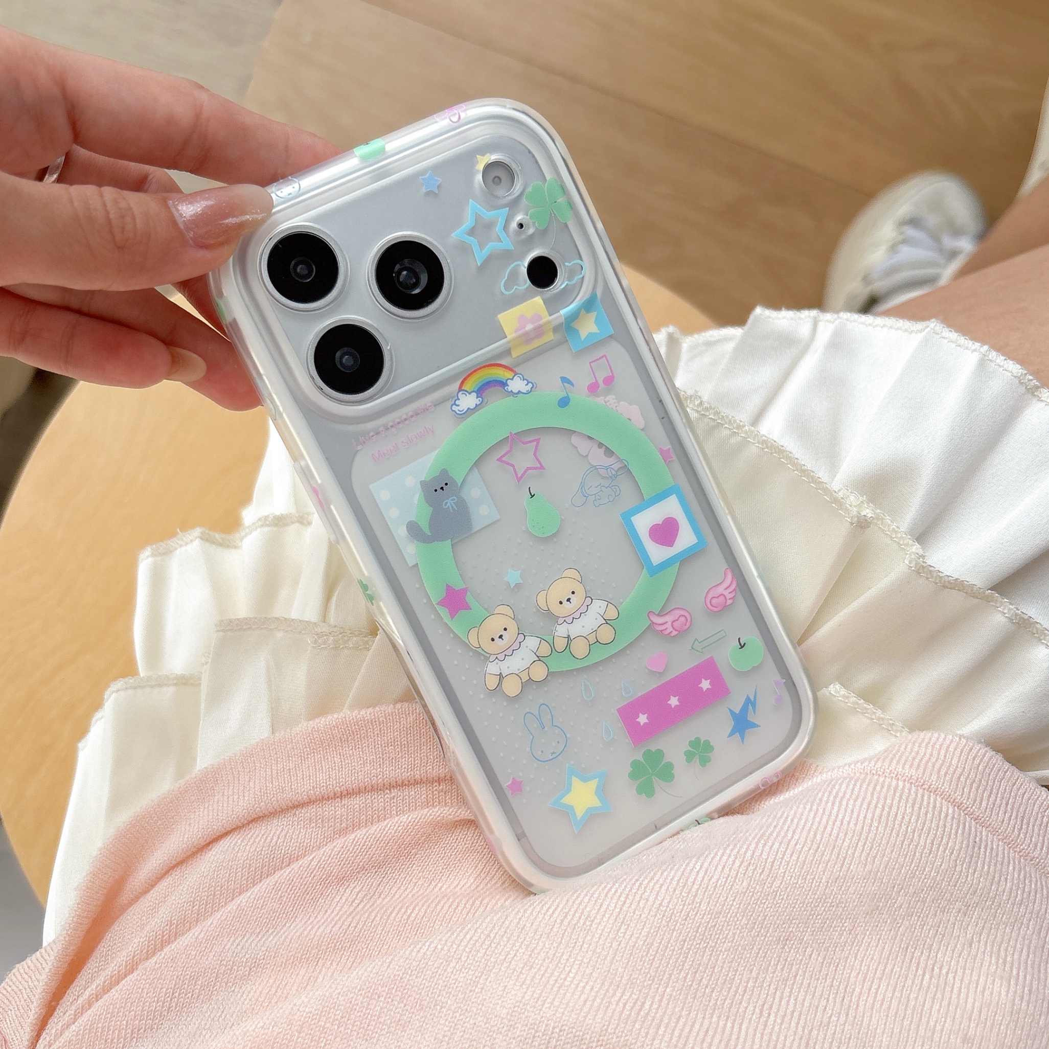 iPhone 18 Pro Max Protective Case Magnetic - back view
