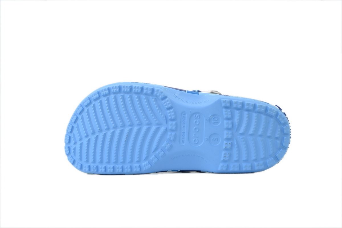 A Bathing Ape BAPE x Crocs Classic Clog ABC Camo Blue