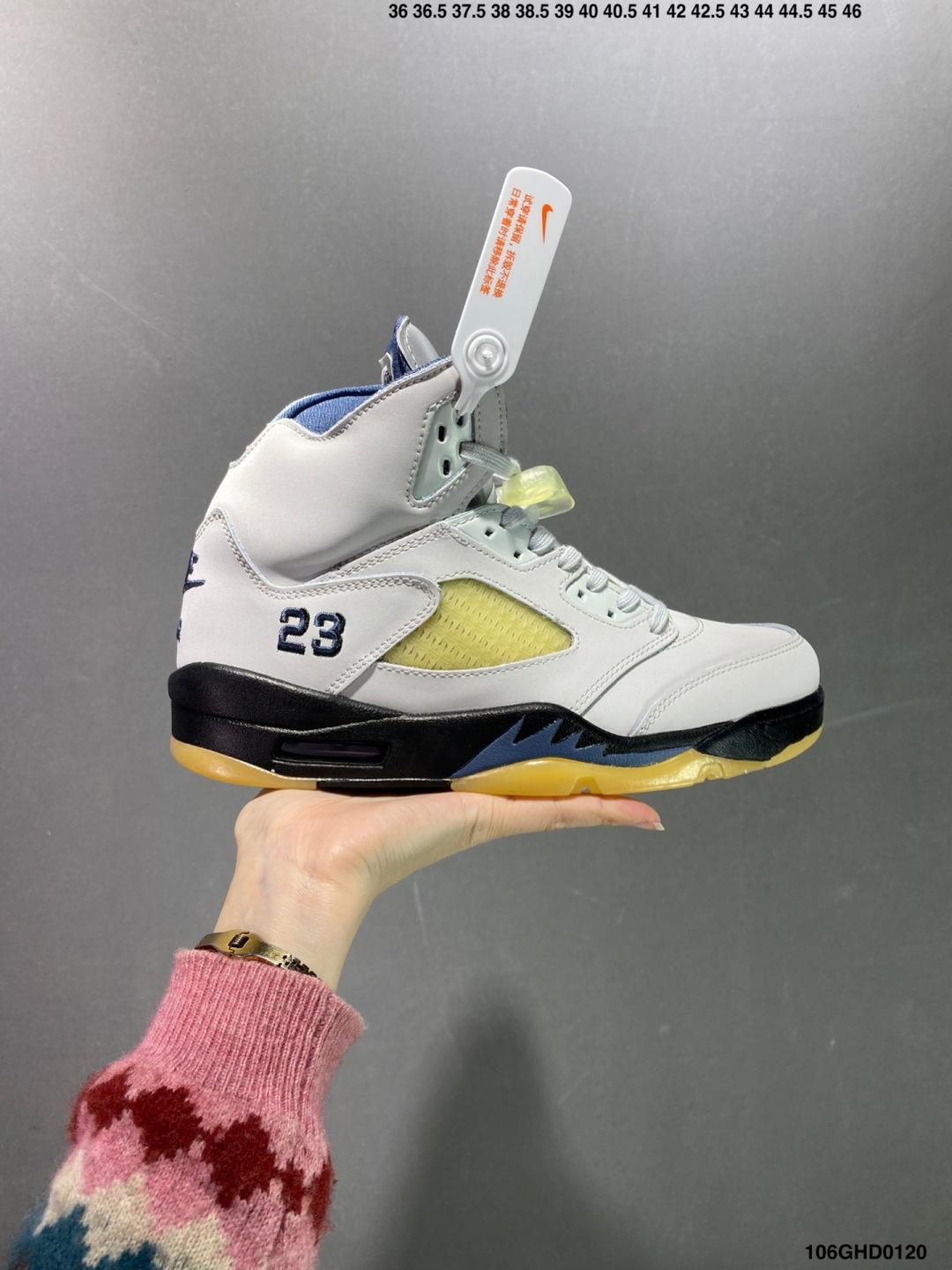 AJ5 Low-top retro basketball shoes