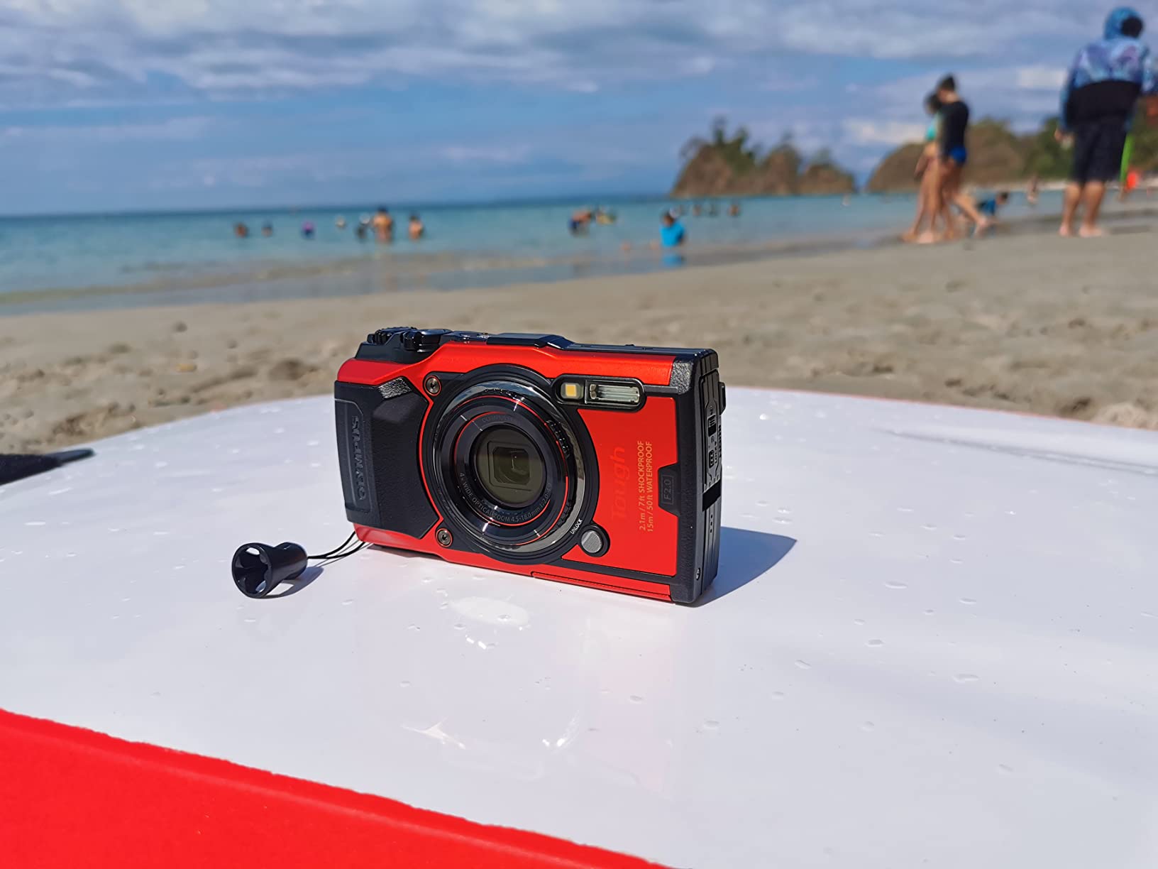 OLYMPUS Tough TG-6 Waterproof Camera, Red