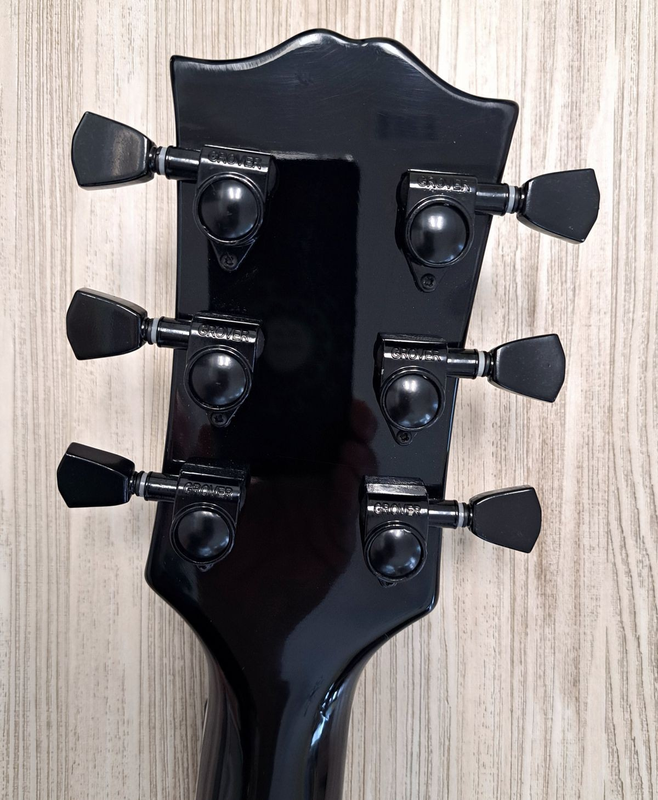 2026 SG Electric Guitar Black w/ 3 EMG Pickups& Floyd Rose w/ Gigbag