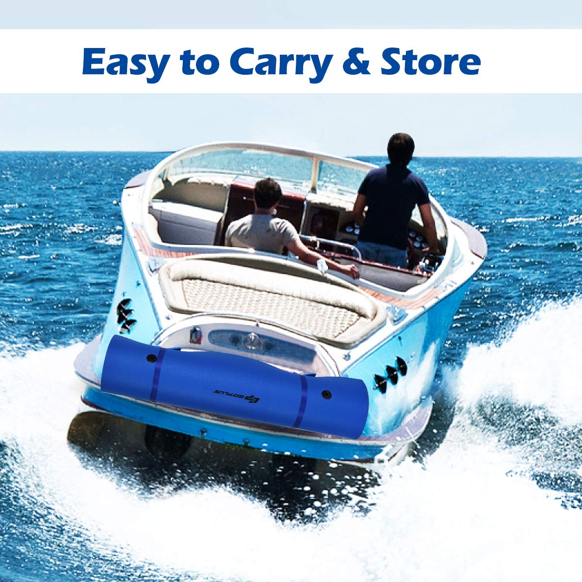 Floating Water Pad for Water Recreation Tear-Resistant XPE Foam