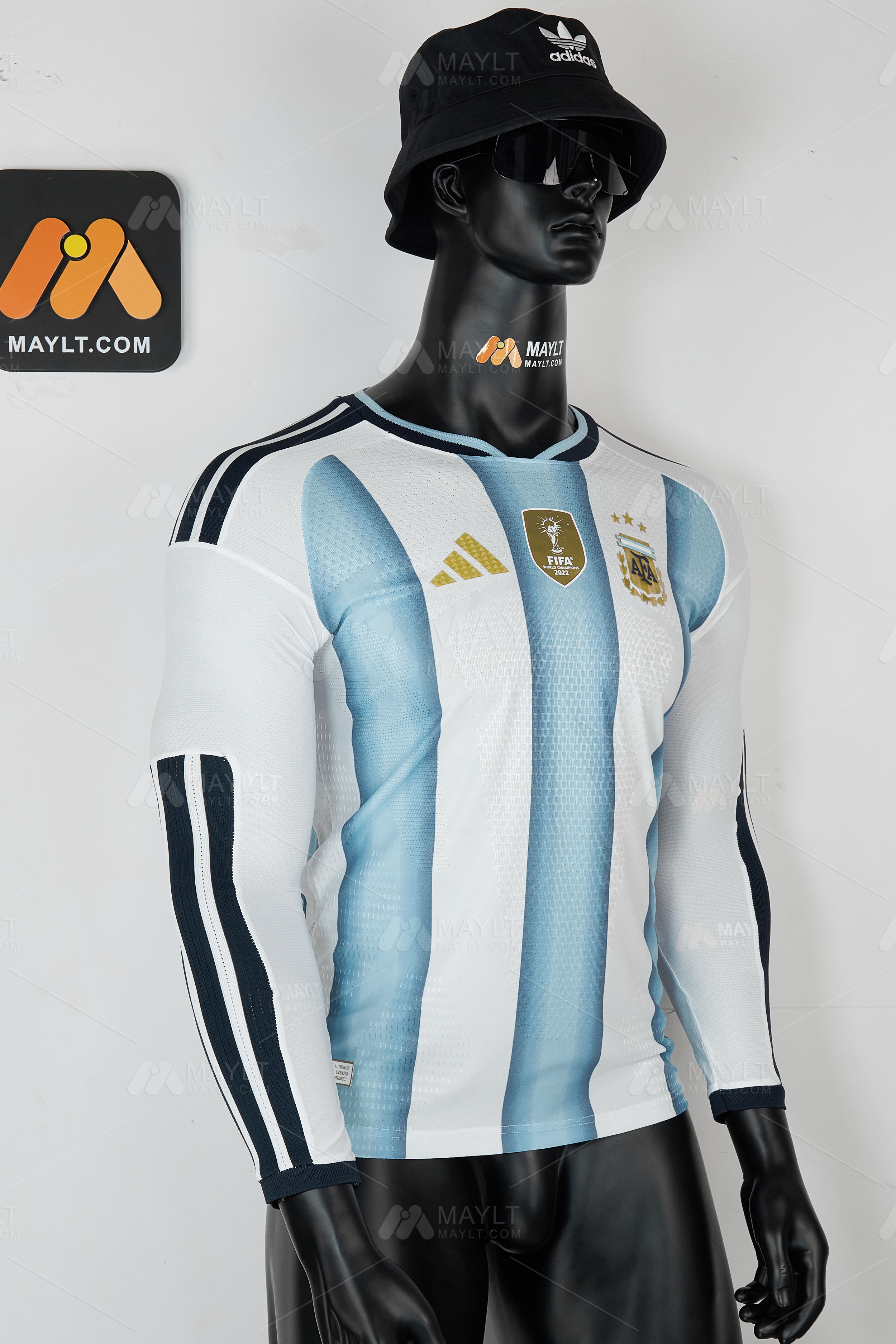 2026 Argentina Adidas Home Soccer Jersey 26WC SOA MN