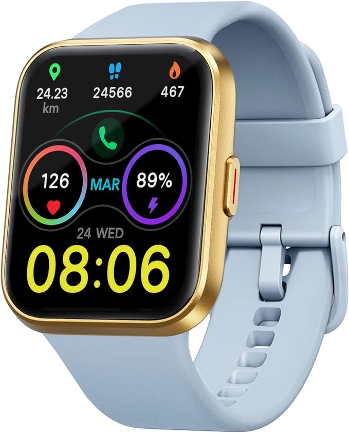 Smart Watch for Men Women(Answer/Make Call), Alexa Built-in,Fitness Watch with Heart Rate SpO2 Sleep Monitor 100 Sports 5ATM Waterproof Activity Trackers and Smartwatches for iOS&Android Phones