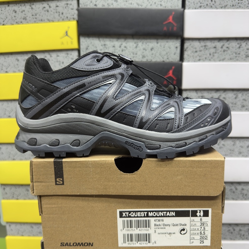 Salomon XT-Q Black Gray Edition B Sneakers
