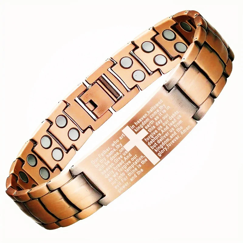 🎁Gifts for Men 💫Men's Copper Magnetic Bracelet