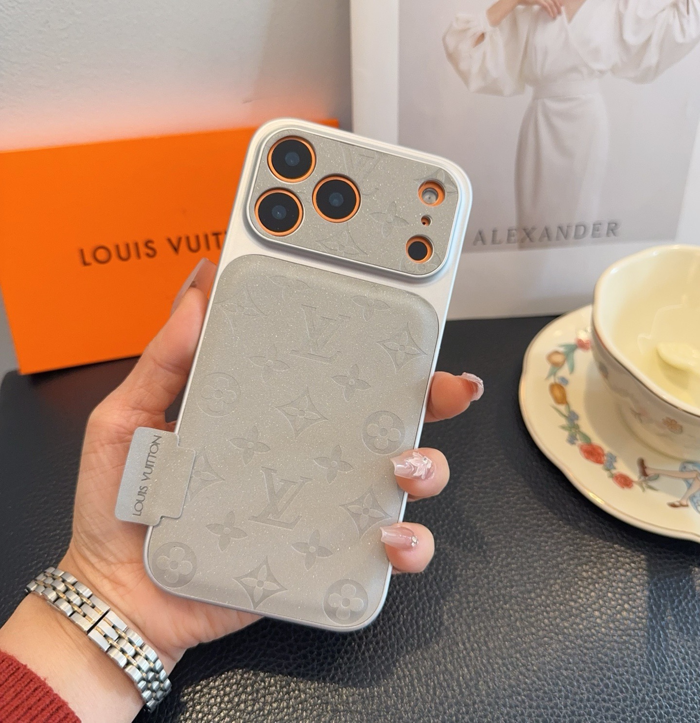 LV Star Series Embossed Phone Case