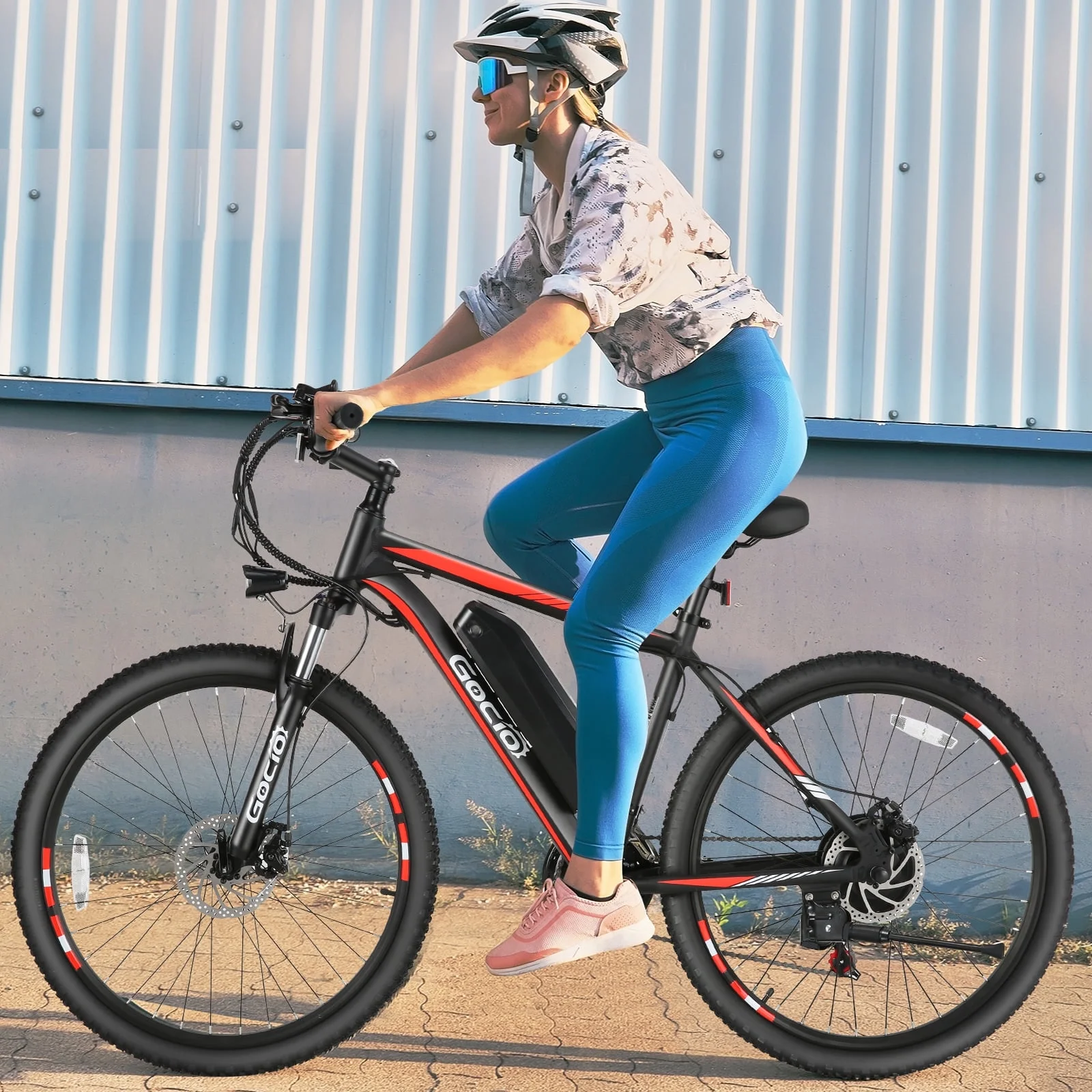 Gocio 26in Electric Mountain Bike, 500W, 48V 7.8Ah