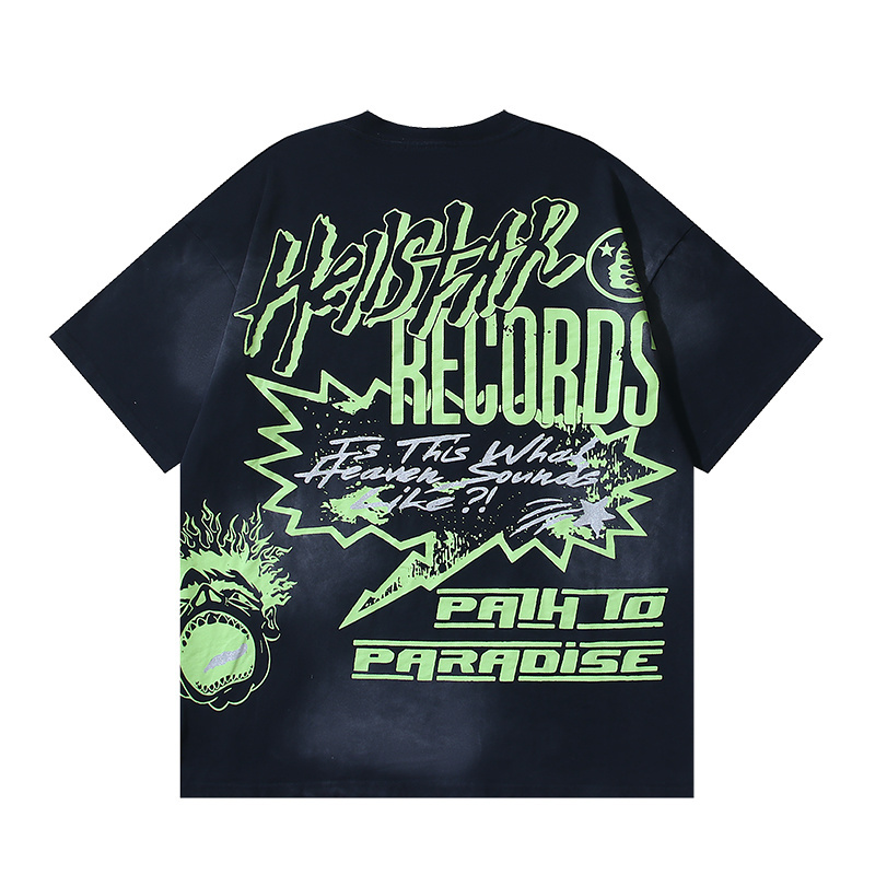 Hellstar Records Remix T-Shirt Black