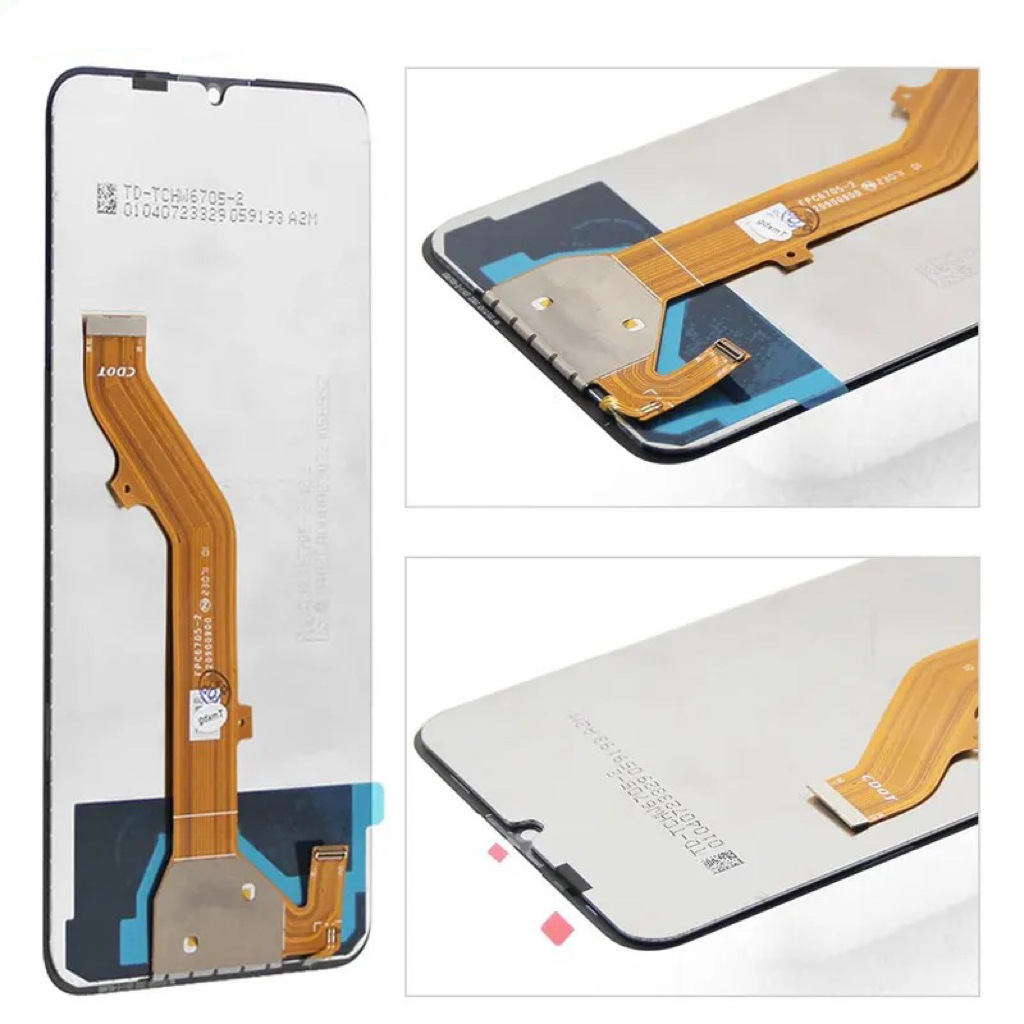 Tcl T610K LCD / OLED Screen LCD - back view