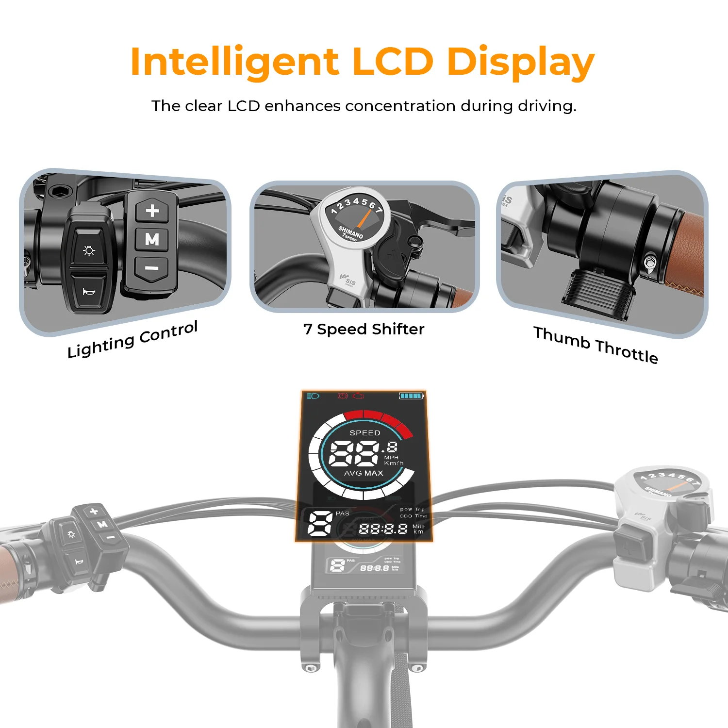 Heybike Cityscape 2.0 26in Electric Bike, 500W, 36V 13Ah
