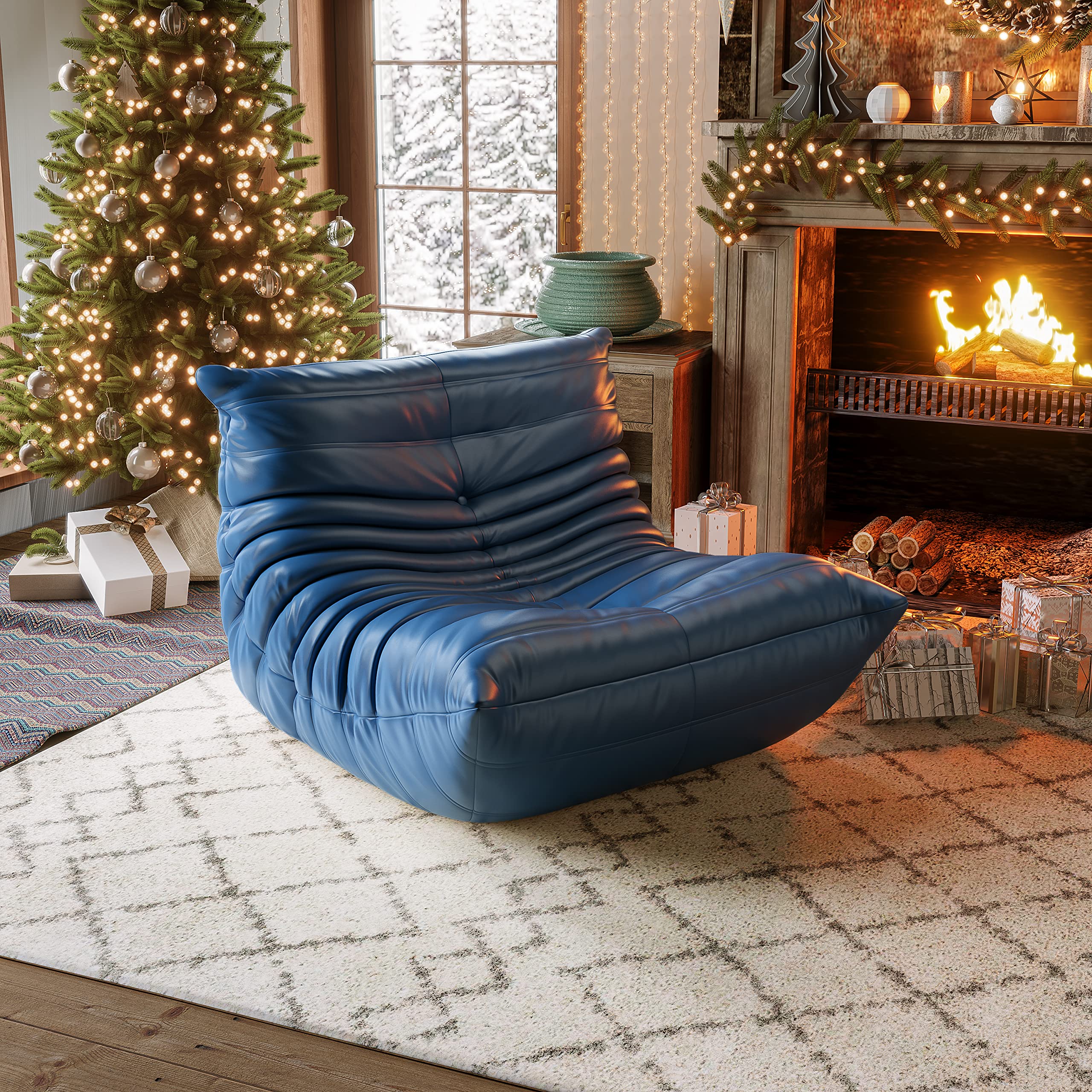 Chair with Ottoman