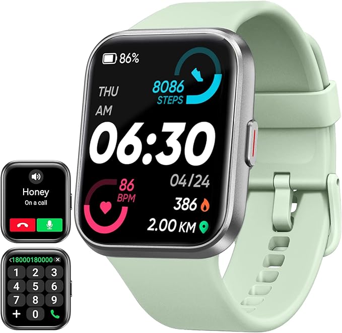 Smart Watch for Men Women(Answer/Make Call), Alexa Built-in,Fitness Watch with Heart Rate SpO2 Sleep Monitor 100 Sports 5ATM Waterproof Activity Trackers and Smartwatches for iOS&Android Phones