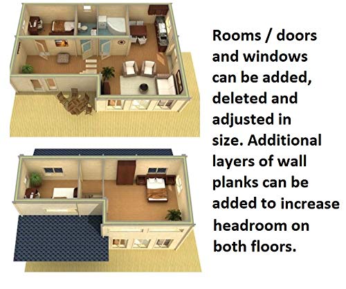 Eagle Point | 1108 SQF Cabin Kit