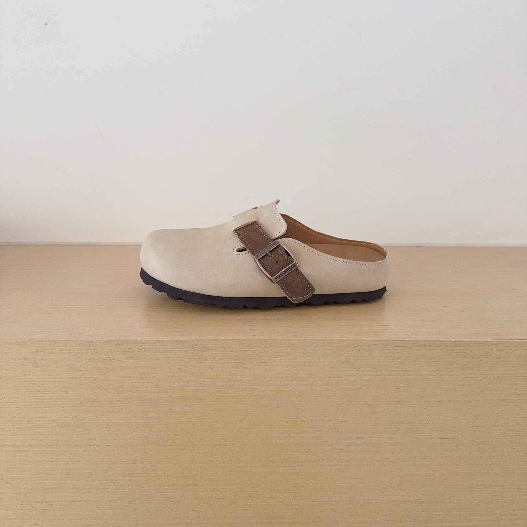 Color-Block Birken-Style Clogs