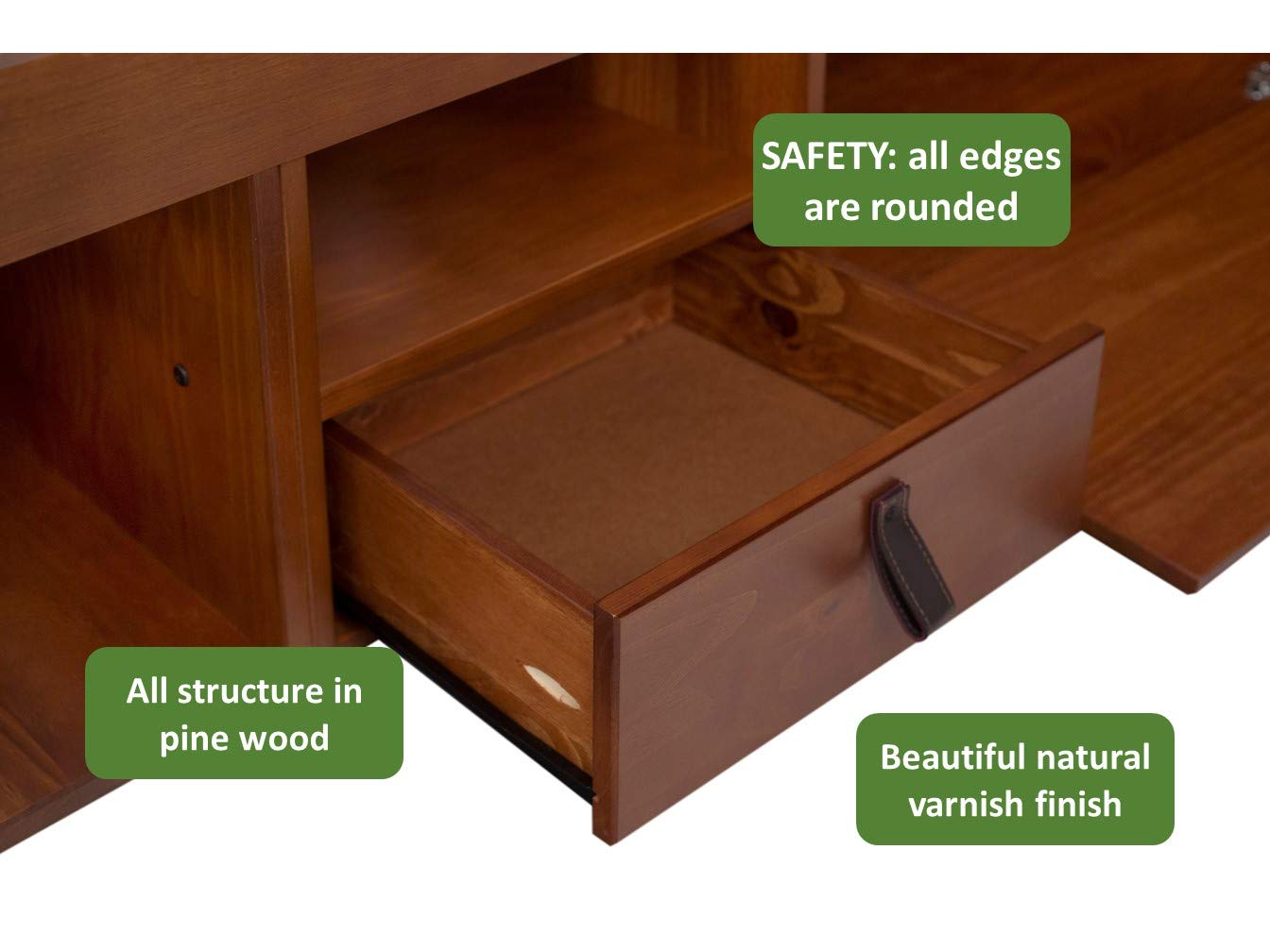 Bali Storage Platform Bed with Drawers