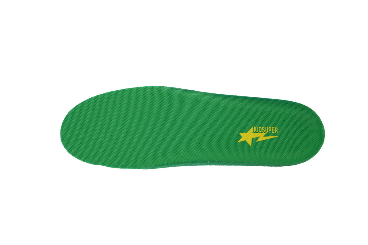 KidSuper × A BATHING APE BAPE STA Brazil Green Yellow 1M23 191 936