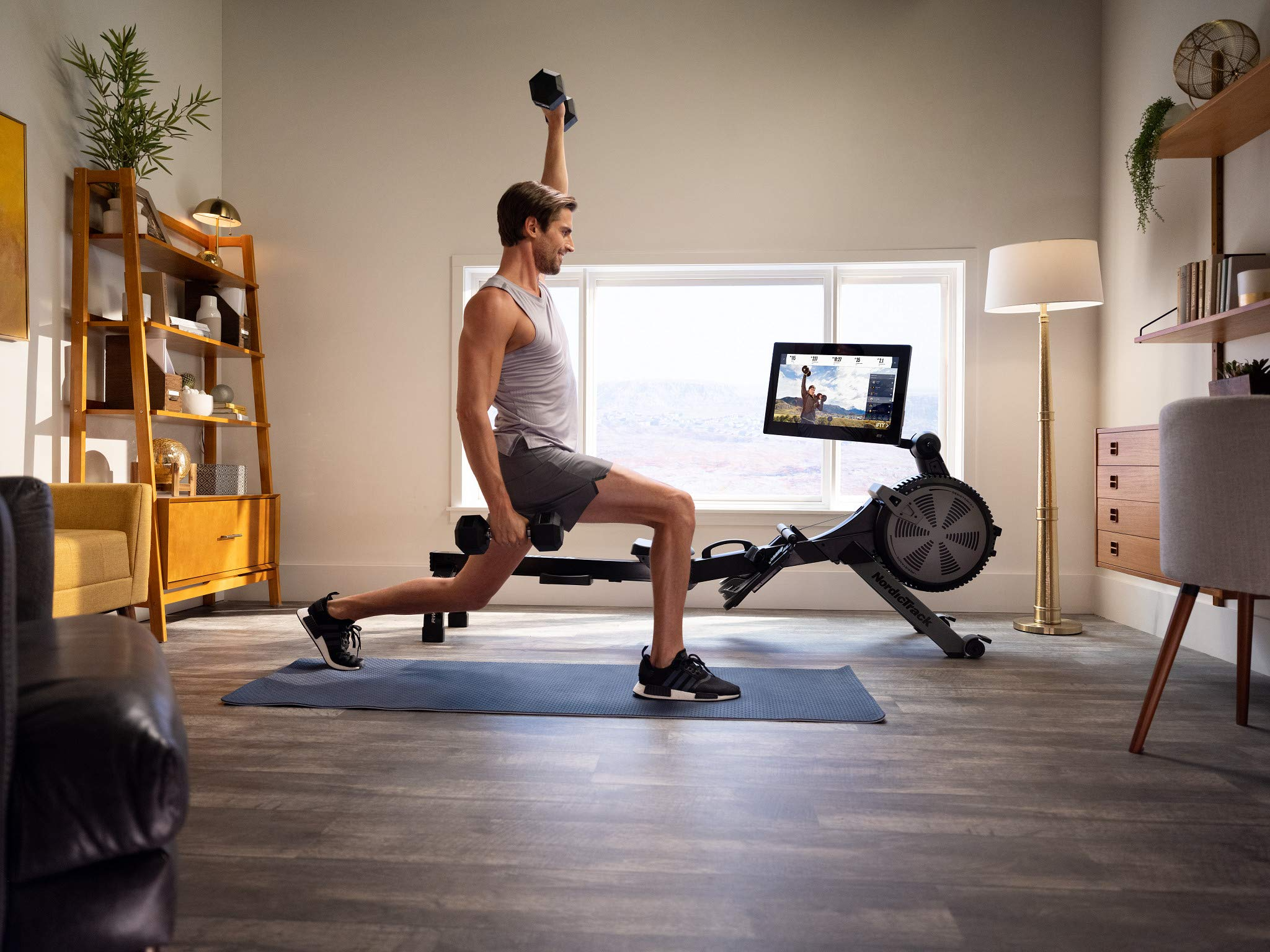 NordicTrack Smart Rower with 10” HD Touchscreen and 30-Day iFIT