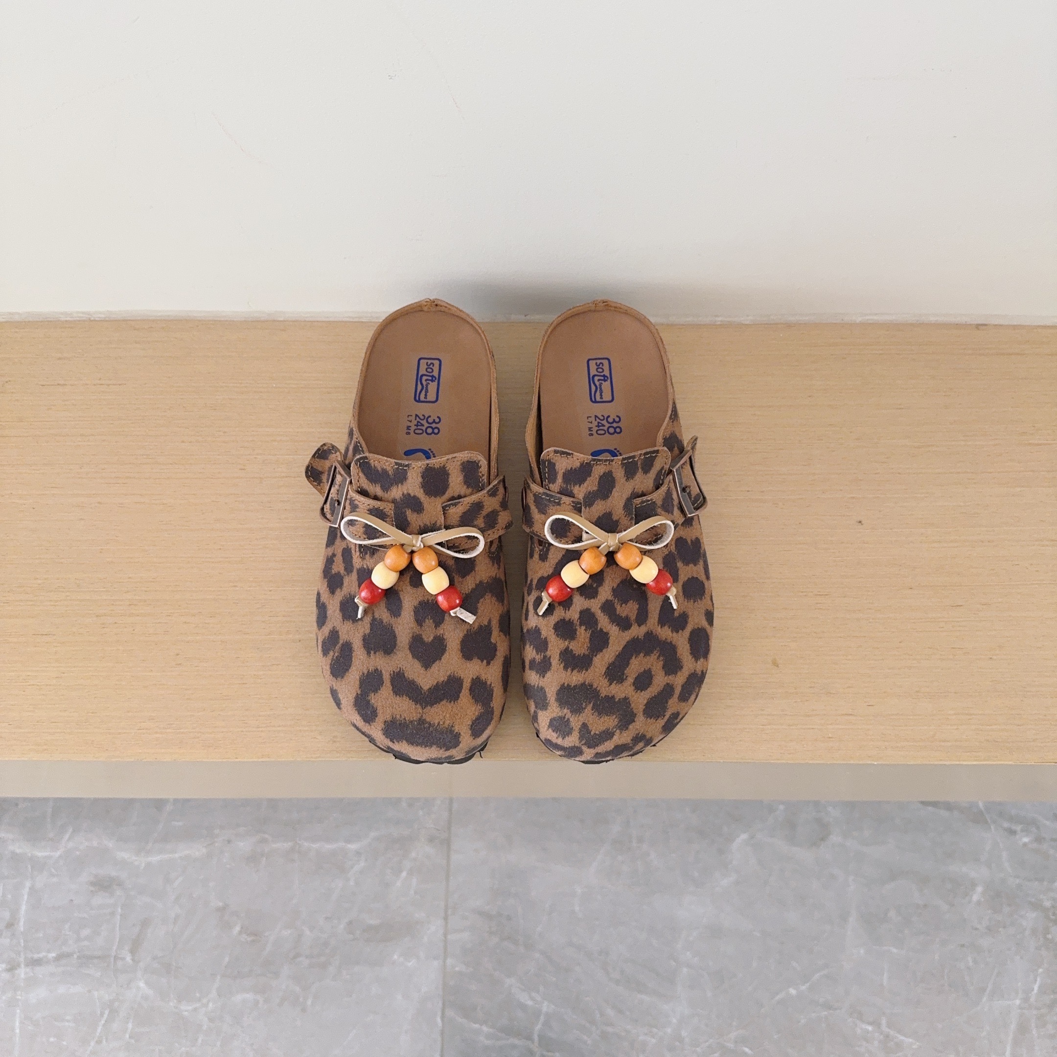 Beaded Birken-Style Clogs