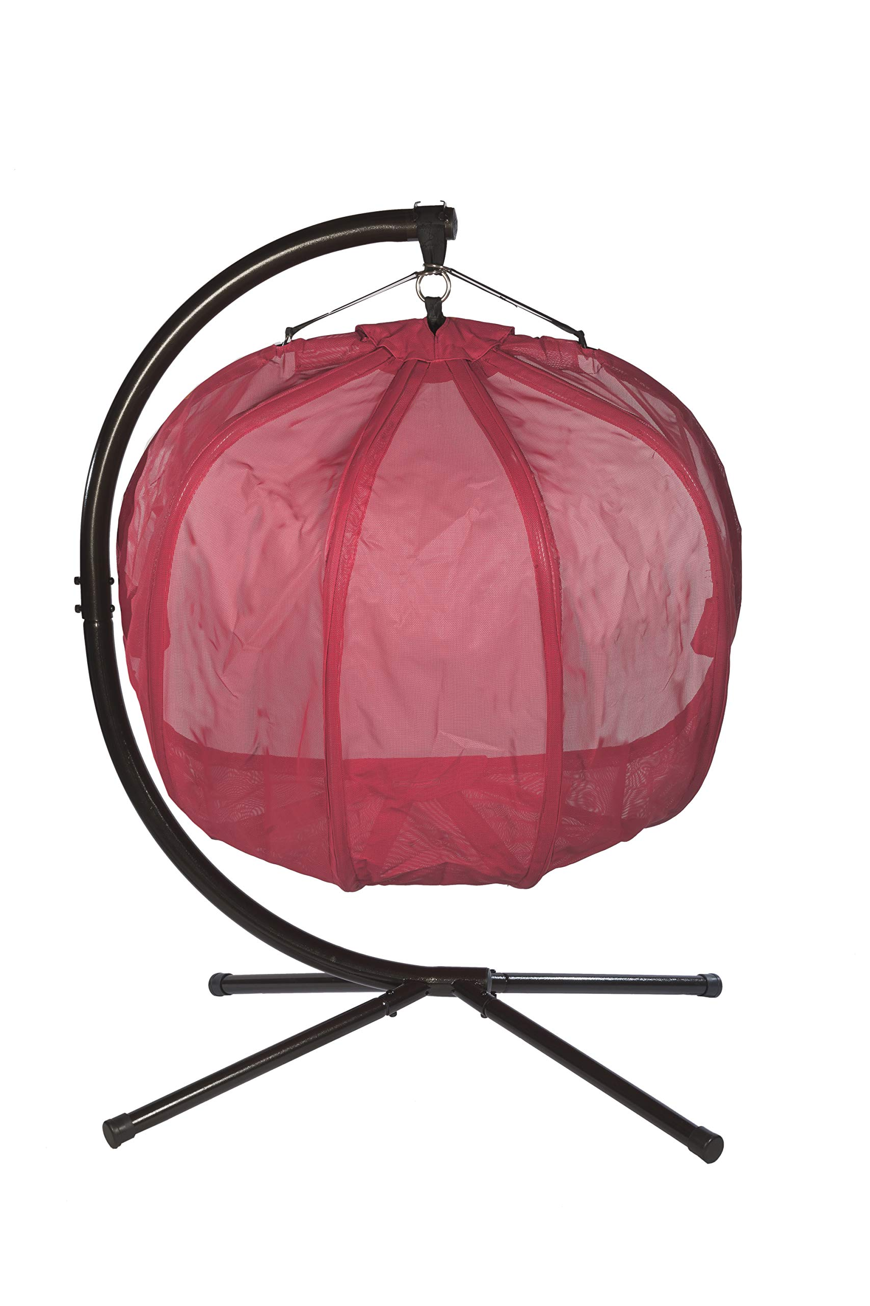 Hanging Pumpkin Loveseat Chair with Stand