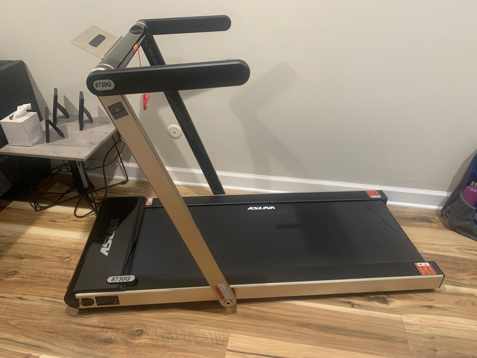 ASUNA Premium Slim Folding Treadmill Running Machine with