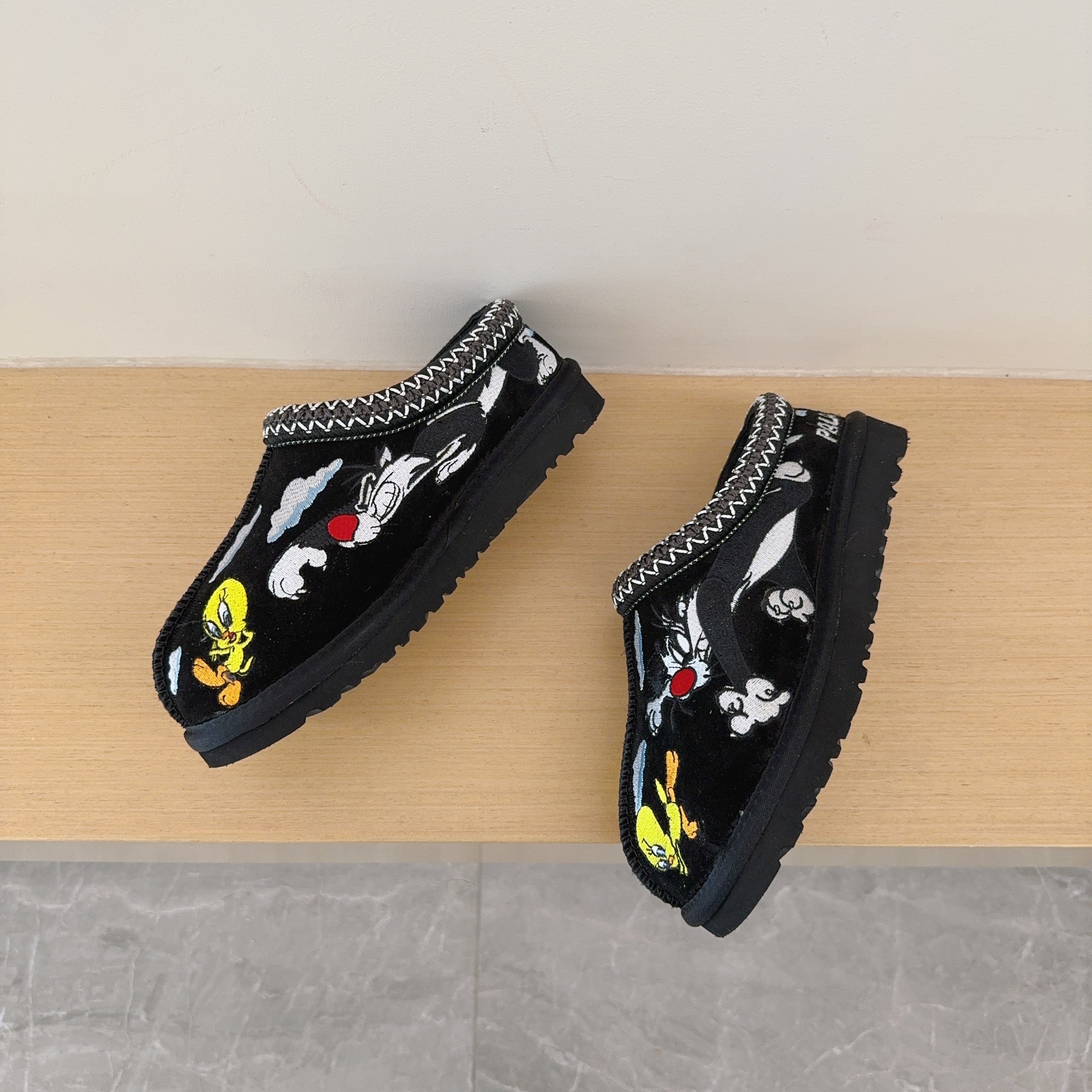 Cartoon Embroidered Collaboration