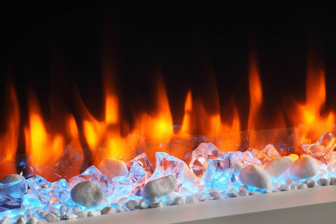 Endeavour Fires Runswick Wall Mounted Electric Fireplace with