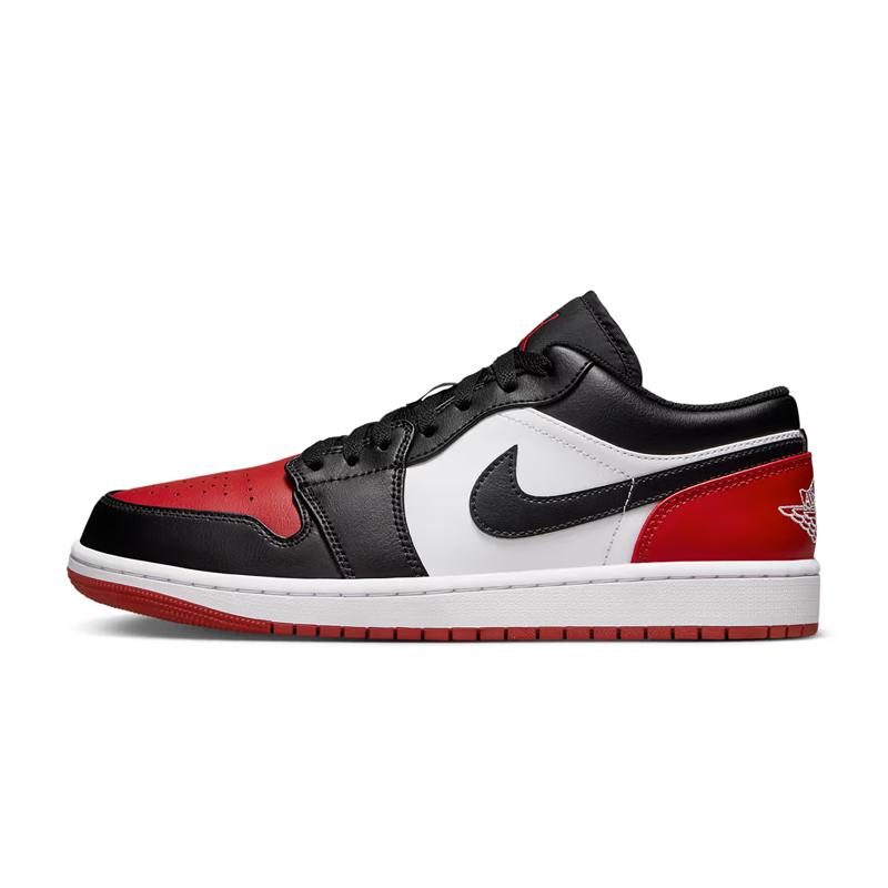 Nike Air Jordan 1 Low Bred Toe For Men