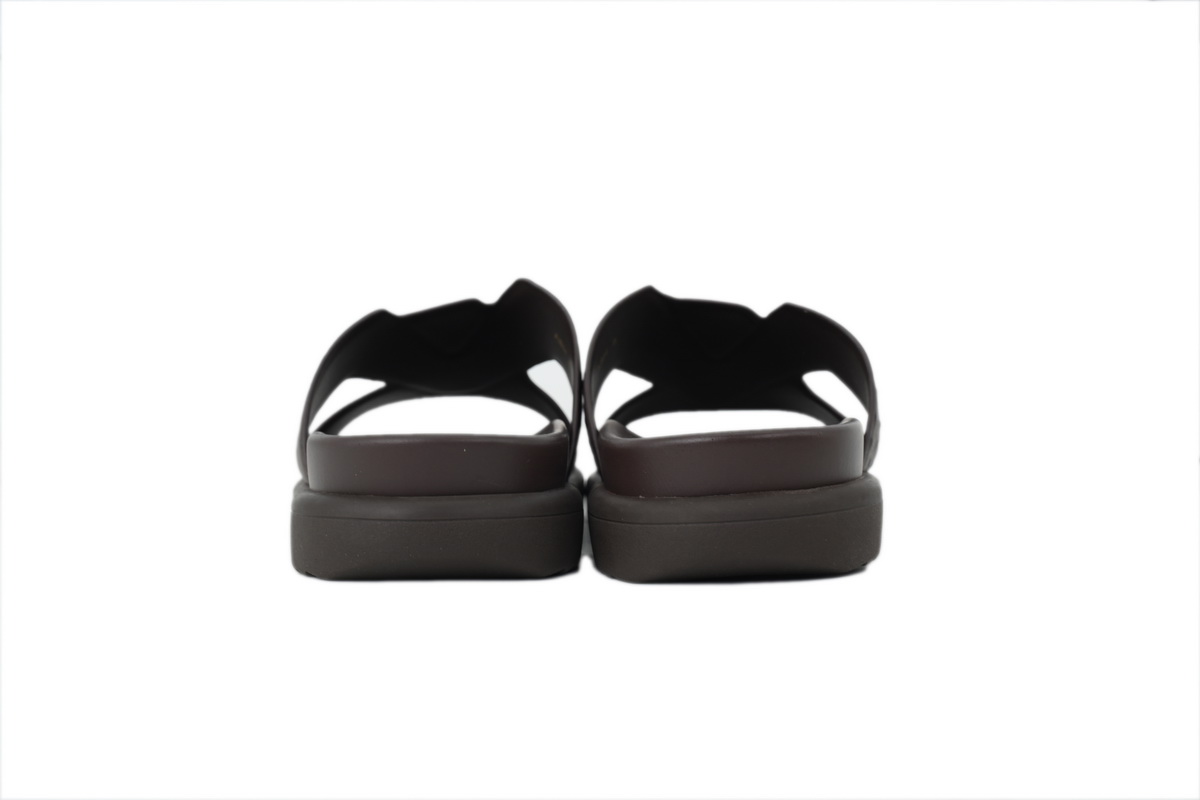 LOUIS VUITTON Oasis Mule Shoes Dark Brown