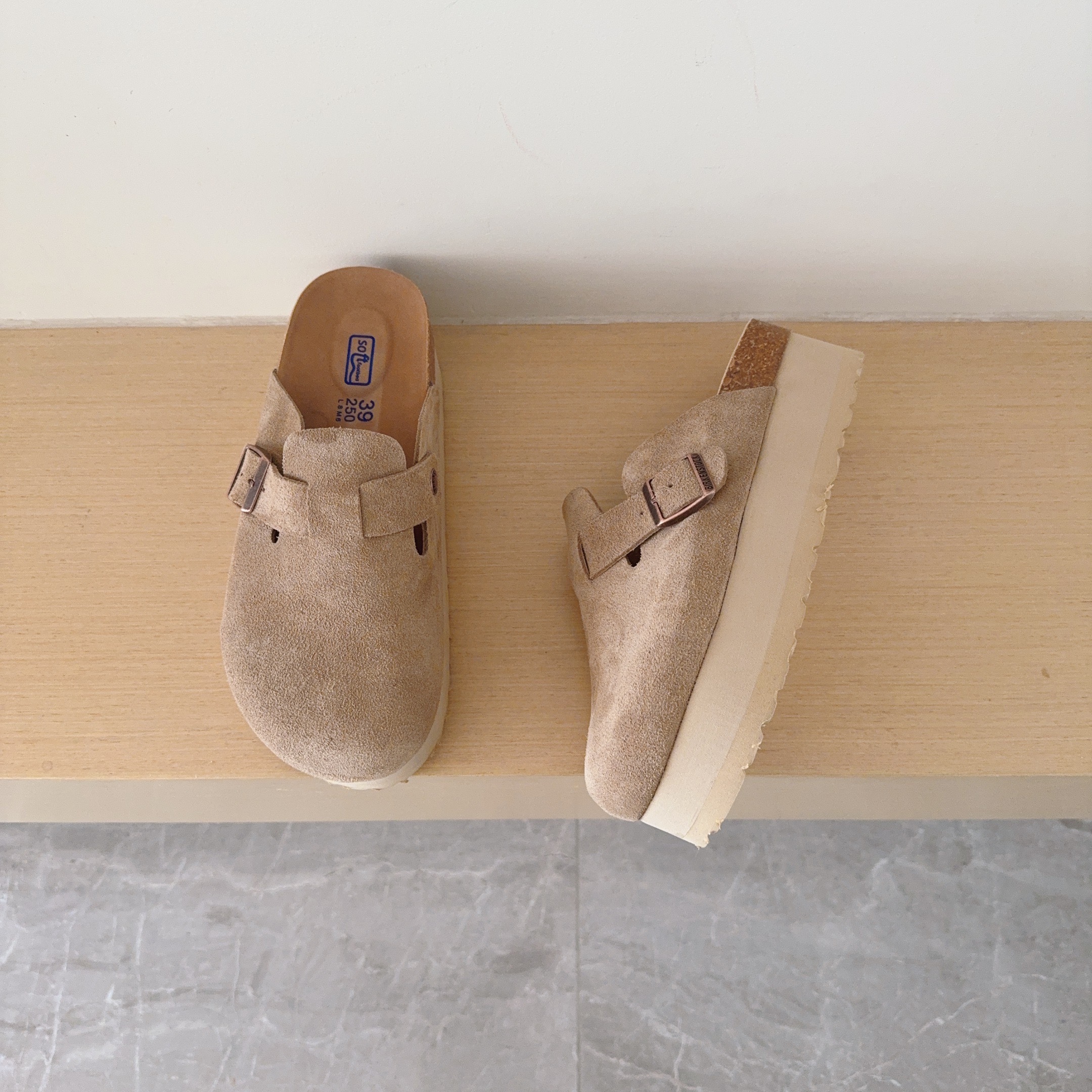 Platform 6 Cm Birken-Style Clogs