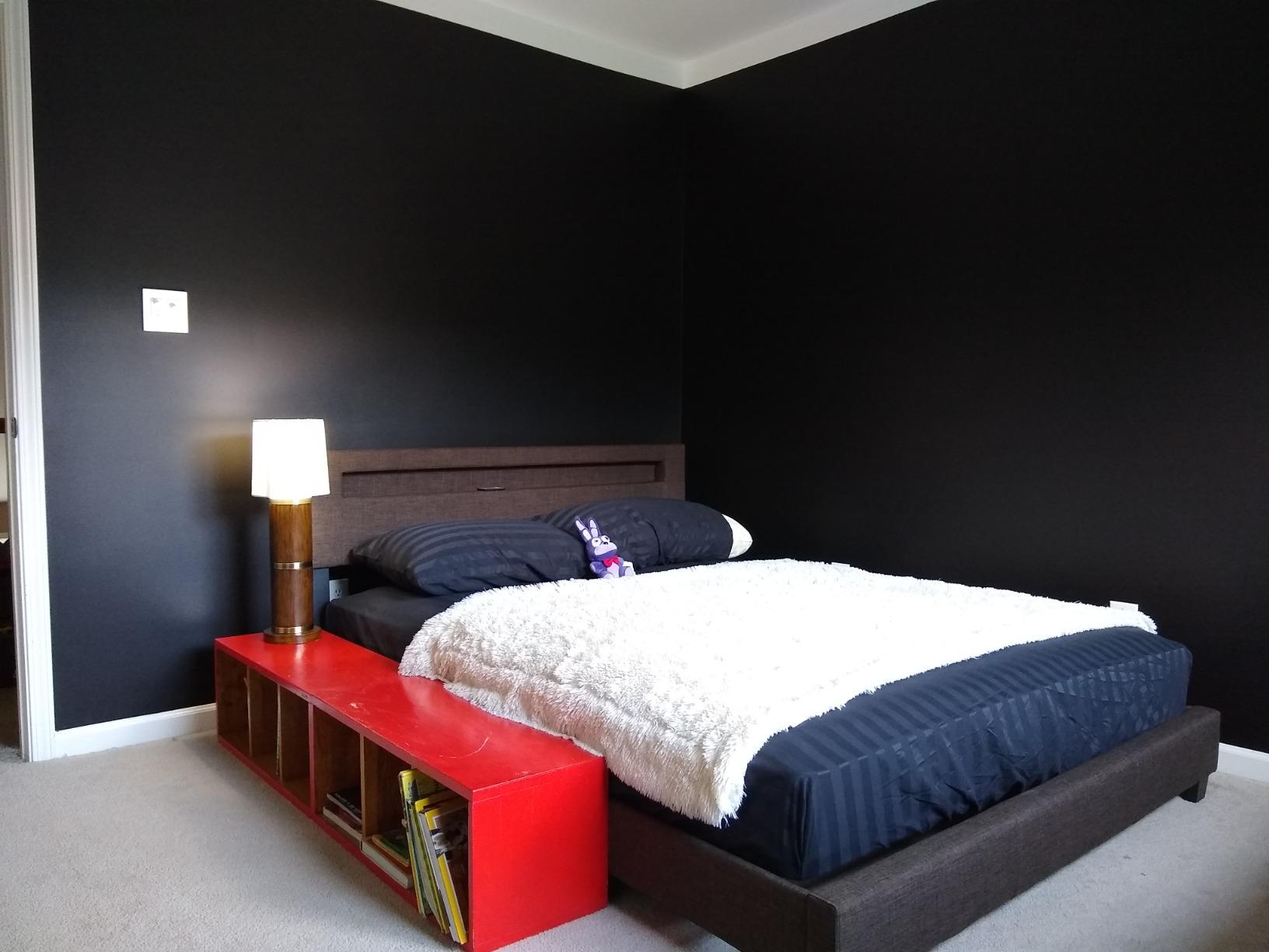 Pezzolla LED Bed - Contemporary Modern Low Profile Platform Bed